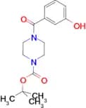 TERT-BUTYL 4-(3-HYDROXYBENZOYL)PIPERAZINE-1-CARBOXYLATE