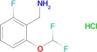 2-(Difluoromethoxy)-6-fluorobenzylamine hydrochloride