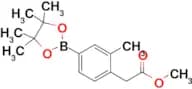 Methyl 2-(2-methyl-4-(4,4,5,5-tetramethyl-1,3,2-dioxaborolan-2-yl)phenyl)acetate