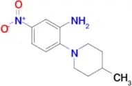 2-(4-Methylpiperidin-1-yl)-5-nitroaniline