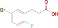 3-(5-Bromo-2-fluorophenyl)propanoic acid