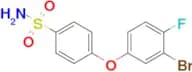 4-(3-Bromo-4-fluorophenoxy)benzenesulfonamide