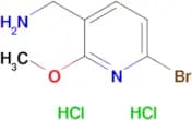 (6-Bromo-2-methoxypyridin-3-yl)methanamine dihydrochloride