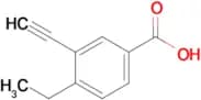 4-Ethyl-3-ethynylbenzoic acid