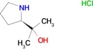 (R)-2-(Pyrrolidin-2-yl)propan-2-ol hydrochloride