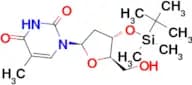 1-((2R,4S,5R)-4-((tert-Butyldimethylsilyl)oxy)-5-(hydroxymethyl)tetrahydrofuran-2-yl)-5-methylpyri…