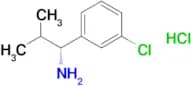 (R)-1-(3-Chlorophenyl)-2-methylpropan-1-amine hydrochloride