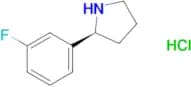 (S)-2-(3-Fluorophenyl)pyrrolidine hydrochloride