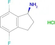 (S)-4,7-Difluoro-2,3-dihydro-1H-inden-1-amine hydrochloride