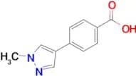 4-(1-Methyl-1H-pyrazol-4-yl)benzoic acid
