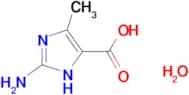 2-amino-4-methyl-1H-imidazole-5-carboxylic acid hydrate
