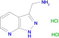 (1H-pyrazolo[3,4-b]pyridin-3-ylmethyl)amine dihydrochloride