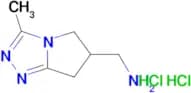 [(3-methyl-6,7-dihydro-5H-pyrrolo[2,1-c][1,2,4]triazol-6-yl)methyl]amine dihydrochloride
