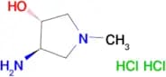 rac-(3R,4R)-4-amino-1-methyl-3-pyrrolidinol dihydrochloride