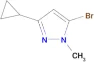 5-bromo-3-cyclopropyl-1-methyl-1H-pyrazole