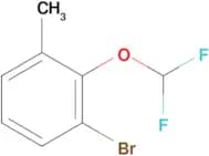 1-bromo-2-(difluoromethoxy)-3-methylbenzene