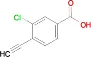3-Chloro-4-ethynylbenzoic acid