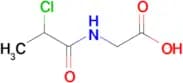 2-(2-Chloropropanamido)acetic acid
