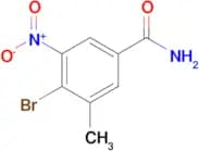 4-Bromo-3-methyl-5-nitrobenzamide