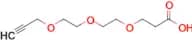 3-(2-(2-(Prop-2-yn-1-yloxy)ethoxy)ethoxy)propanoic acid