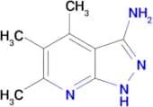 4,5,6-trimethyl-1H-pyrazolo[3,4-b]pyridin-3-amine