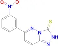 6-(3-nitrophenyl)-[1,2,4]triazolo[4,3-b]pyridazine-3-thiol