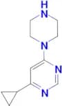4-cyclopropyl-6-(piperazin-1-yl)pyrimidine