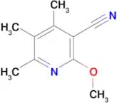 2-methoxy-4,5,6-trimethylpyridine-3-carbonitrile