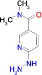 6-hydrazinyl-N,N-dimethylpyridine-3-carboxamide