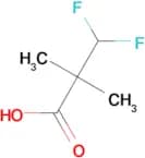 3,3-difluoro-2,2-dimethylpropanoic acid