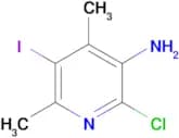 2-chloro-5-iodo-4,6-dimethylpyridin-3-amine