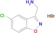1-(5-chloro-1,2-benzoxazol-3-yl)methanamine hydrobromide