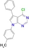 4-chloro-5-phenyl-7-(p-tolyl)-7H-pyrrolo[2,3-d]pyrimidine