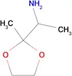 1-(2-methyl-1,3-dioxolan-2-yl)ethan-1-amine