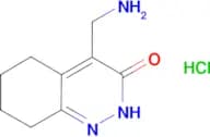 4-(aminomethyl)-2,3,5,6,7,8-hexahydrocinnolin-3-one hydrochloride