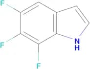 5,6,7-trifluoro-1H-indole