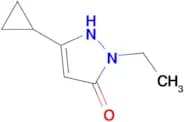 3-cyclopropyl-1-ethyl-1H-pyrazol-5-ol