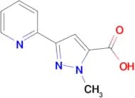 1-methyl-3-(pyridin-2-yl)-1H-pyrazole-5-carboxylic acid