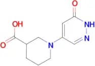 1-(6-hydroxypyridazin-4-yl)piperidine-3-carboxylic acid