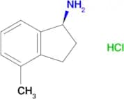 (S)-4-Methyl-2,3-dihydro-1H-inden-1-amine hydrochloride