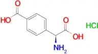 (S)-4-(Amino(carboxy)methyl)benzoic acid hydrochloride