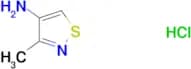 3-METHYLISOTHIAZOL-4-AMINE HCL
