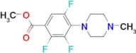 methyl 2,3,5-trifluoro-4-(4-methylpiperazin-1-yl)benzoate
