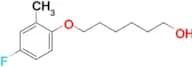 6-(4-Fluoro-2-methylphenoxy)hexan-1-ol