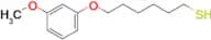 6-(3-Methoxyphenoxy)hexane-1-thiol