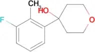 4-(3-Fluoro-2-methylphenyl)oxan-4-ol