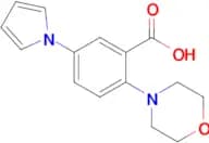 2-Morpholino-5-(1H-pyrrol-1-yl)benzoic acid