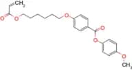 4-Methoxyphenyl 4-((6-(acryloyloxy)hexyl)oxy)benzoate