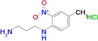 N1-(4-Methyl-2-nitrophenyl)propane-1,3-diamine hydrochloride