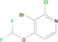 3-Bromo-2-chloro-4-(difluoromethoxy)pyridine